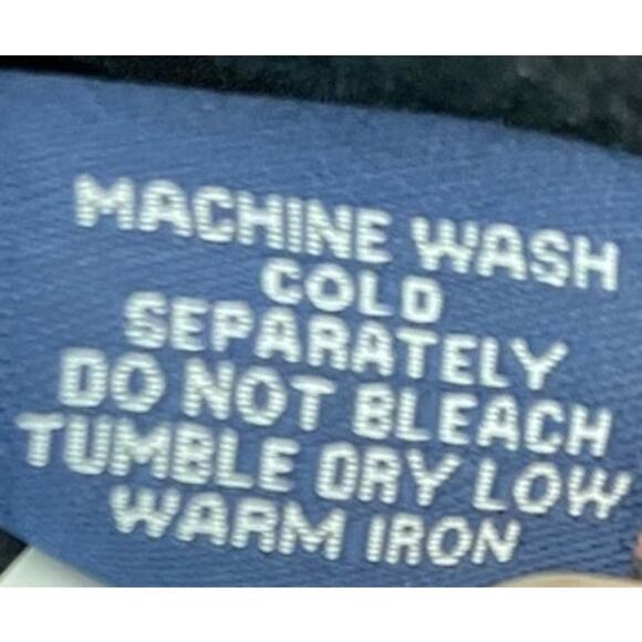 Vintage 1946 Men's Quarter Zip Black Fleece Pullover New with tags size XL - Picture 4 of 8